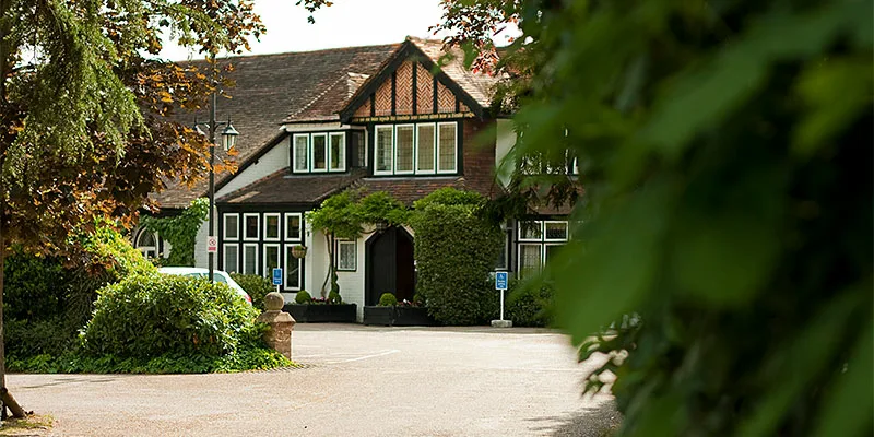 View of entrance to Main House Reception