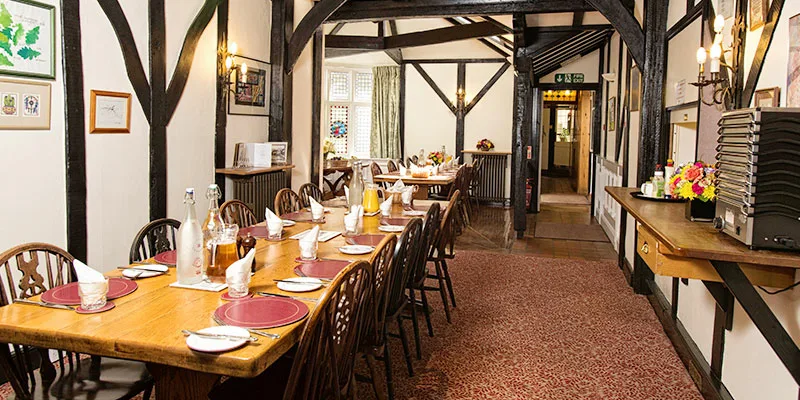 Cardinal Clinic dining room